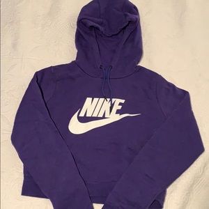 Nike cropped hoodie